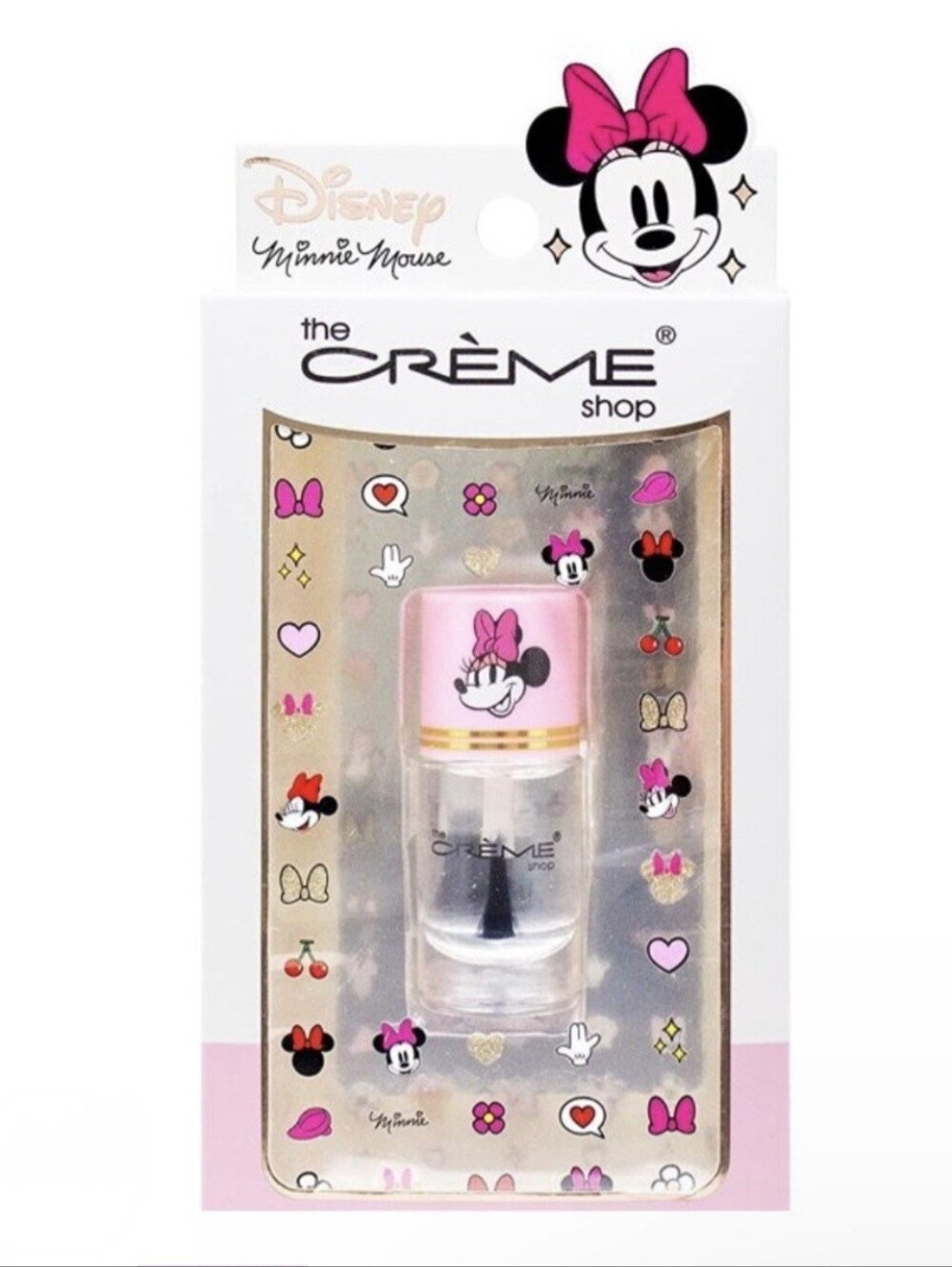 The Crème Shop x Disney Minnie Mouse Nail Decal & Polish Set (NIB)